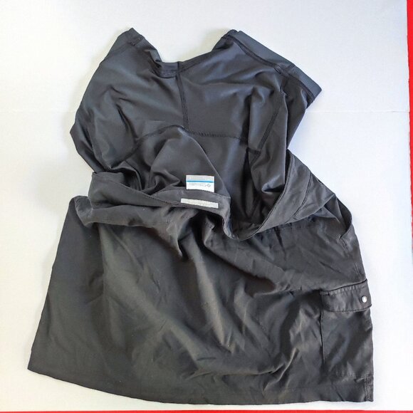 Columbia PFG omni-freeze black skort / skirt women's size 6 - Picture 9 of 13